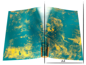 Vegetable tanned leather small right panel Russo anticuus artenza