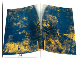 Vegetable tanned leather small left panel Russo anticuus cavaliere