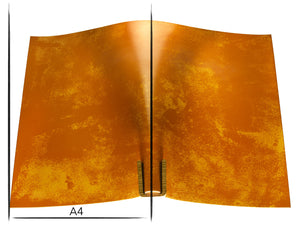 Italian leather panel Russo anticuus tan