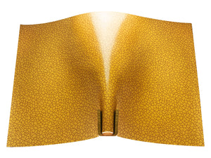 Vegetable tanned leather panel Russo zenith tan