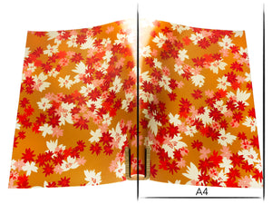 Vachetta leather panel Russo sakura biscuit