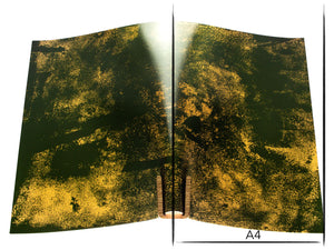 Vachetta leather panel Russo anticuus verdago