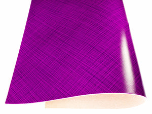 Vegetable tanned leather Russo commodore roxo purple lines