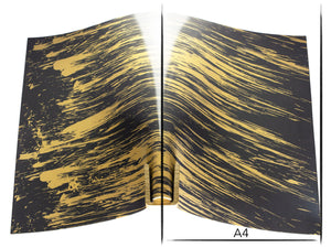 Vachetta leather panel Russo carrara carbonno