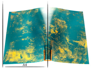 Vegetable tanned leather small left panel Russo anticuus artenza