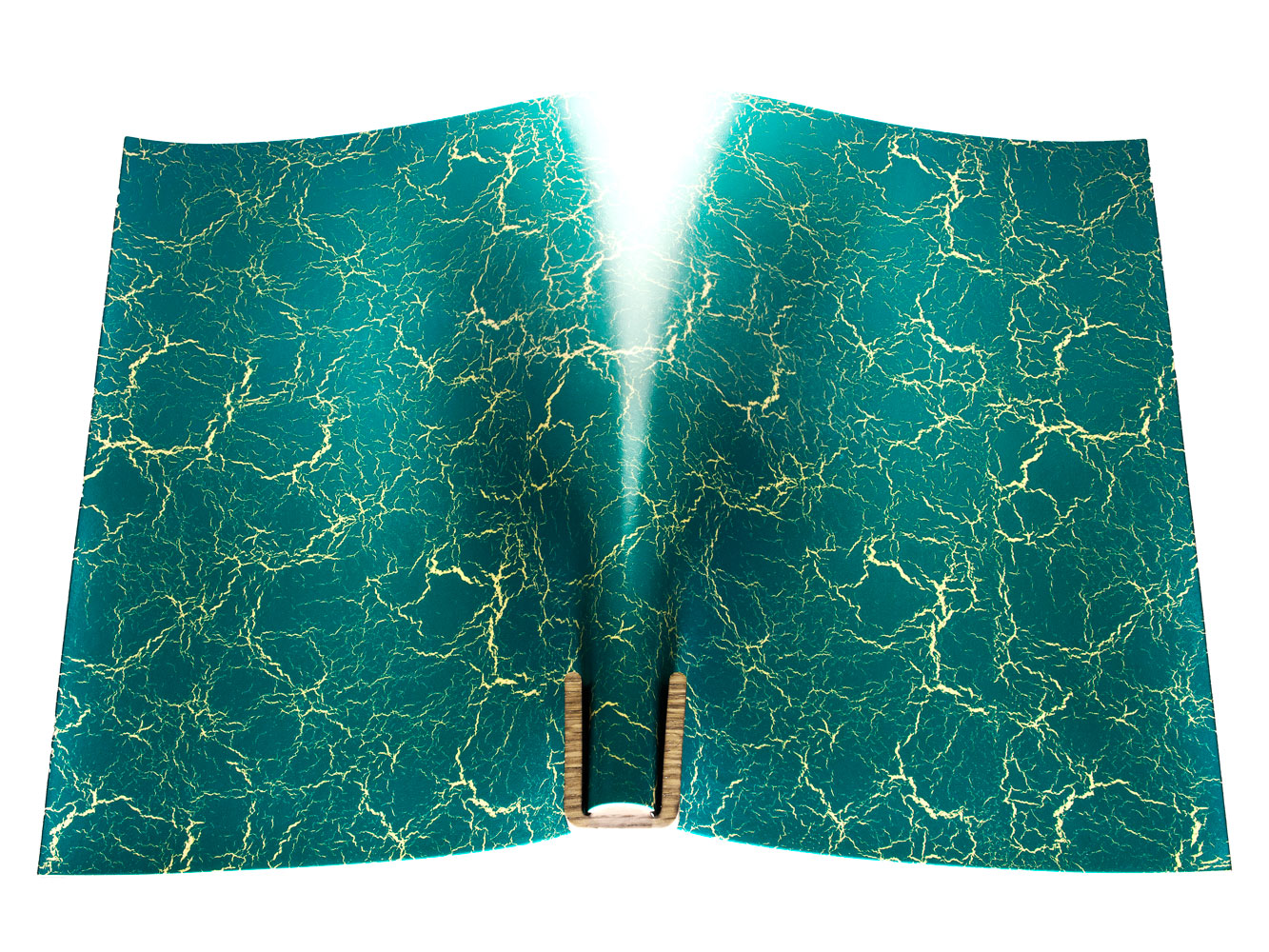 Vegetable tanned leather panel Russo crack artenza 