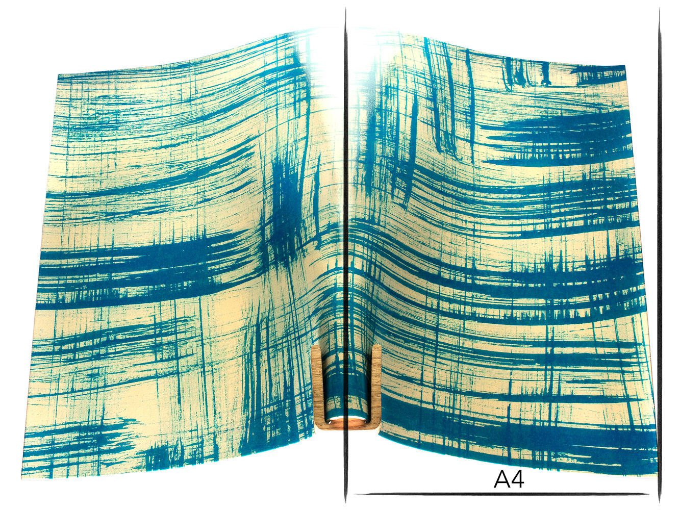 Vachetta leather panel Russo canvora cavaliere 