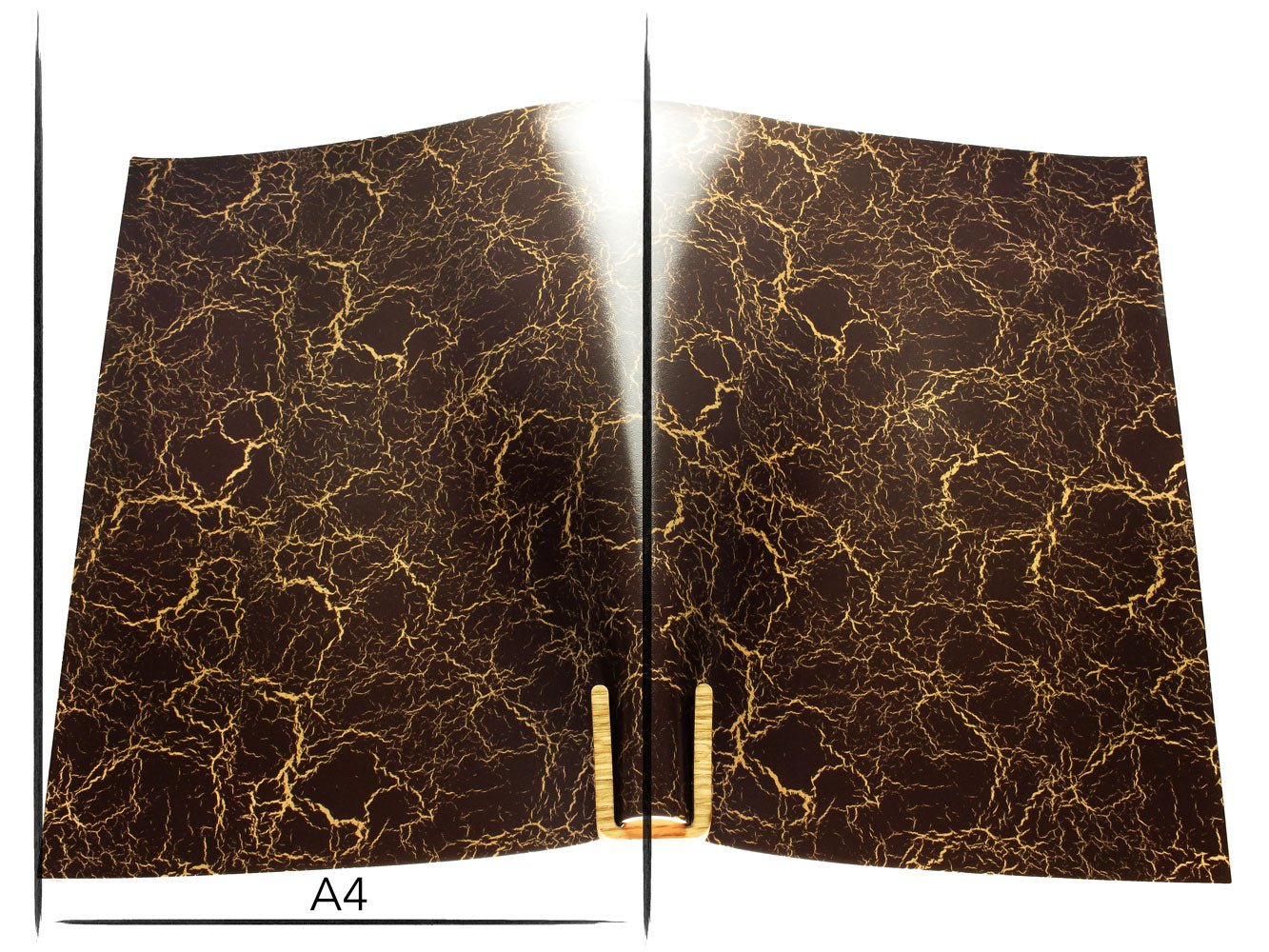 Italian leather panel Russo crack moreno brown