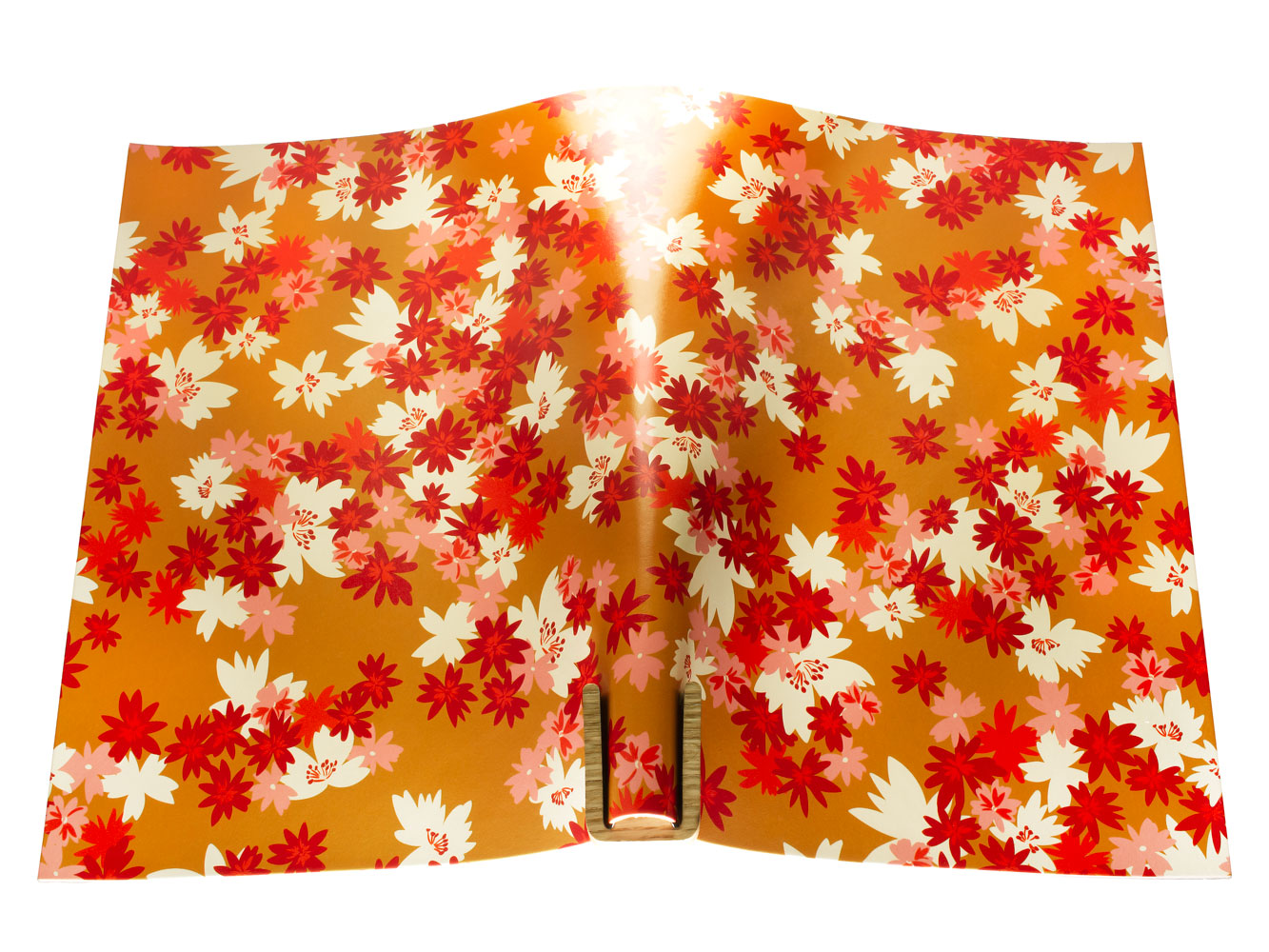 Vegetable tanned leather panel Russo sakura biscuit 