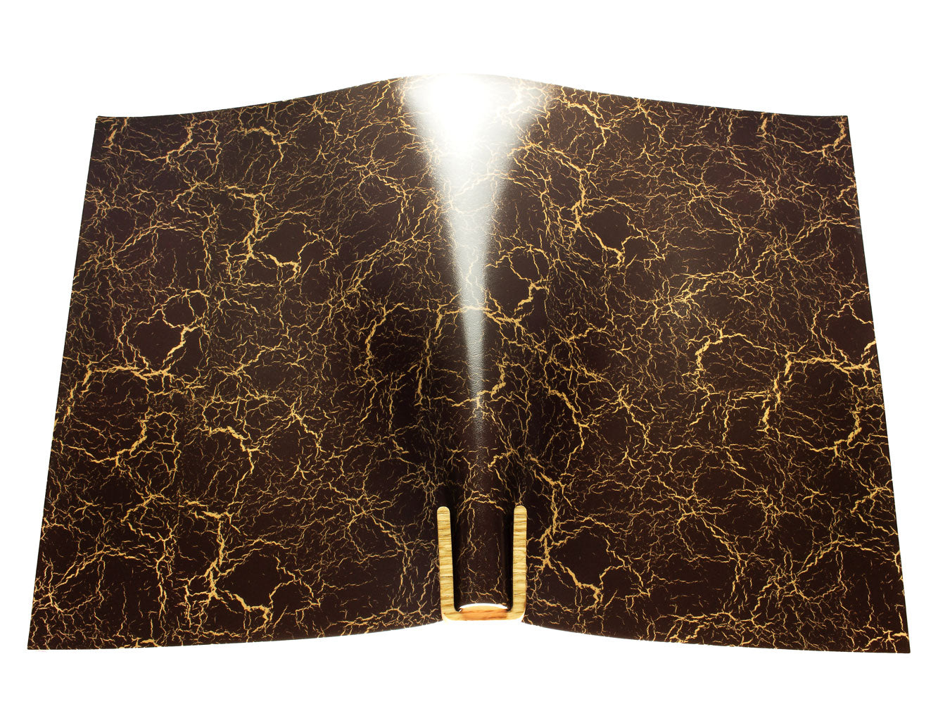 Vegetable tanned leather panel Russo crack moreno 