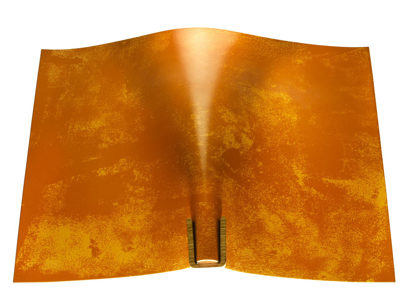 Vegetable tanned leather panel Russo anticuus tan