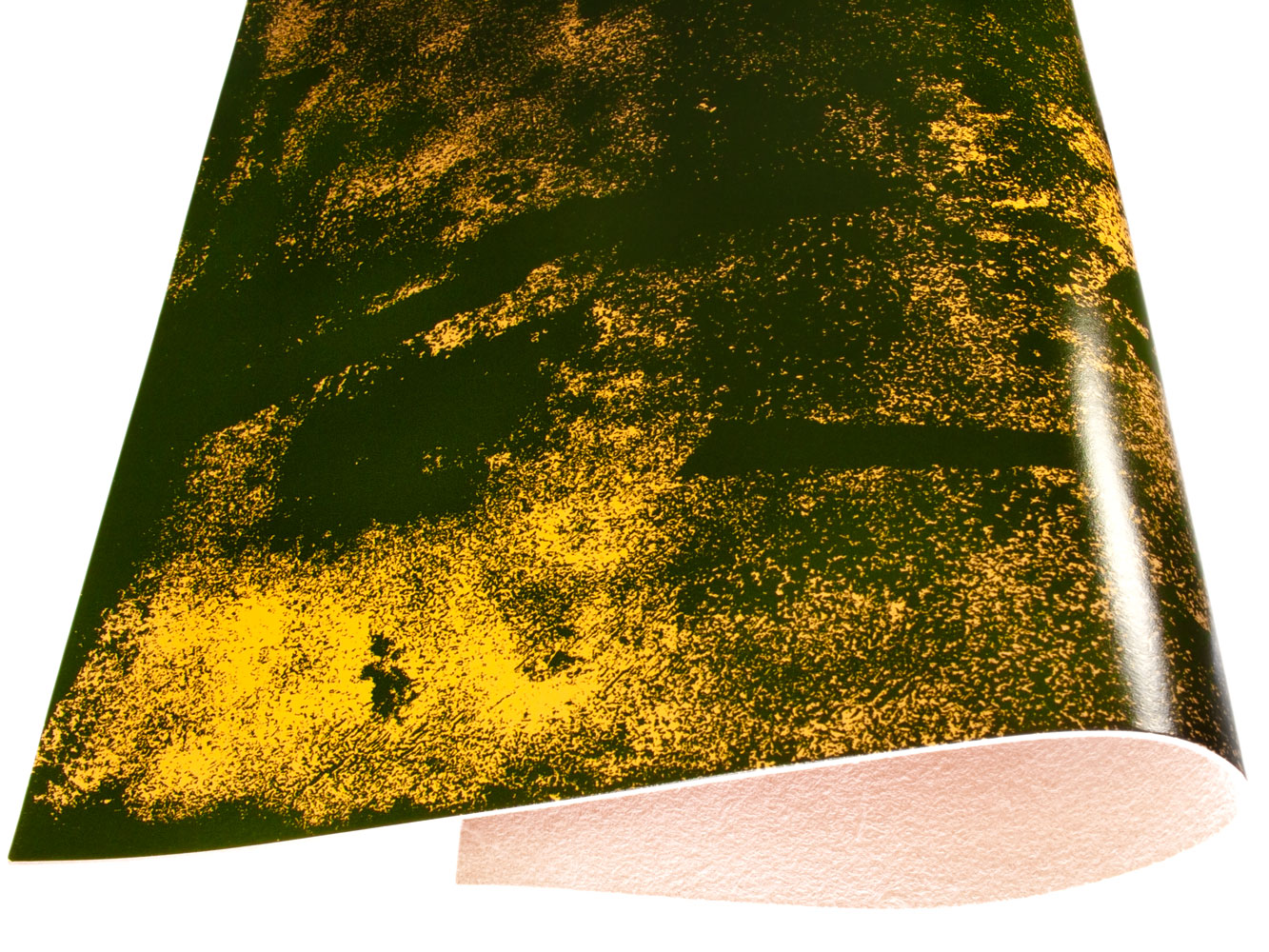 Vegetable tanned leather Russo anticuus verdago green antique