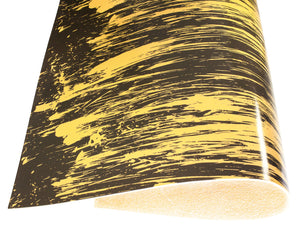 Vegetable tanned leather Russo carrara carbonno gray stripes