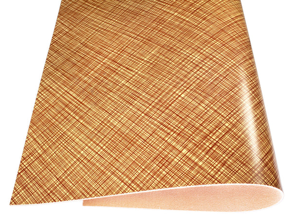 Vegetable tanned leather Russo commodore butter natural lines