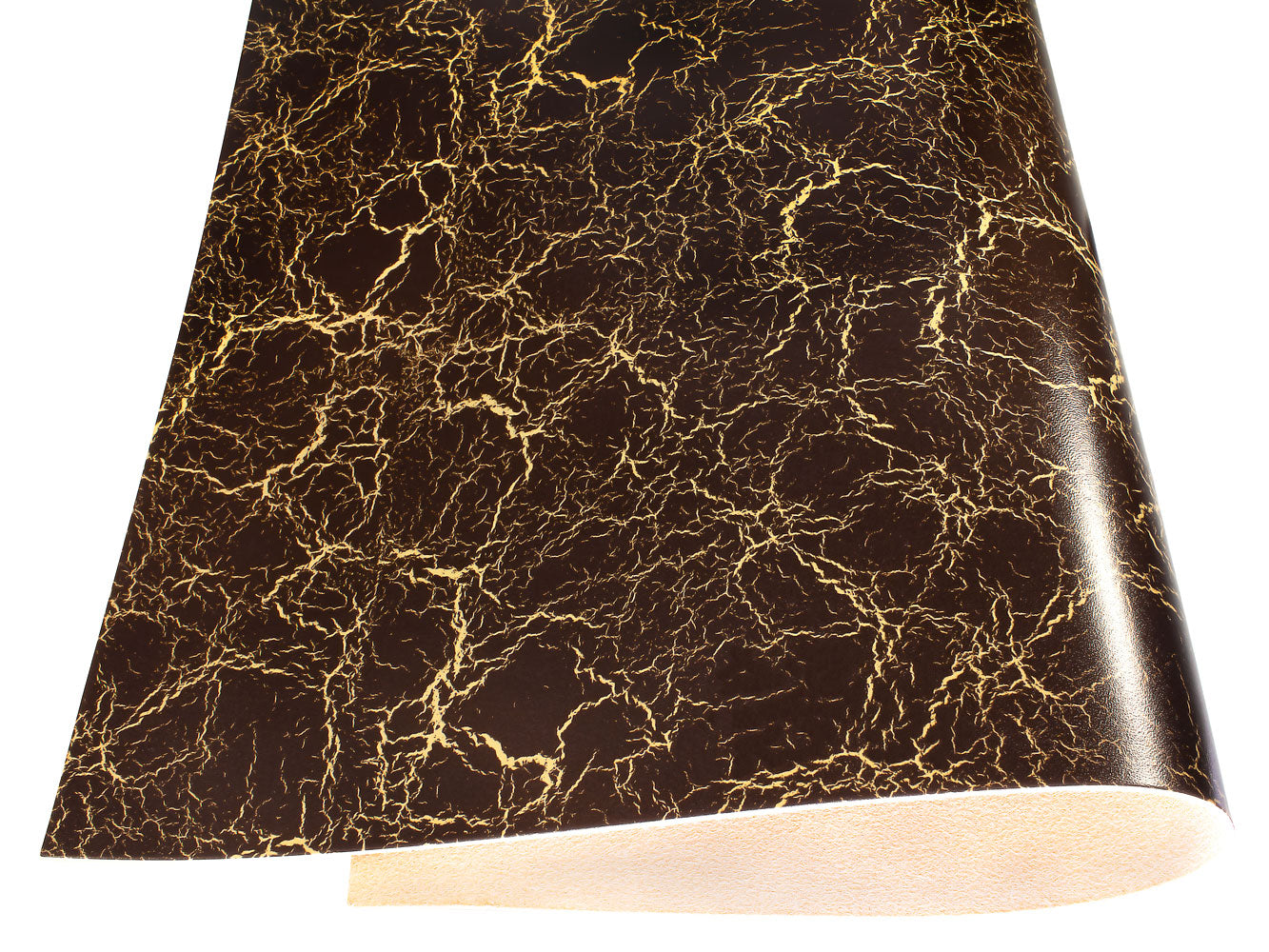 Vegetable tanned leather Russo crack moreno brown