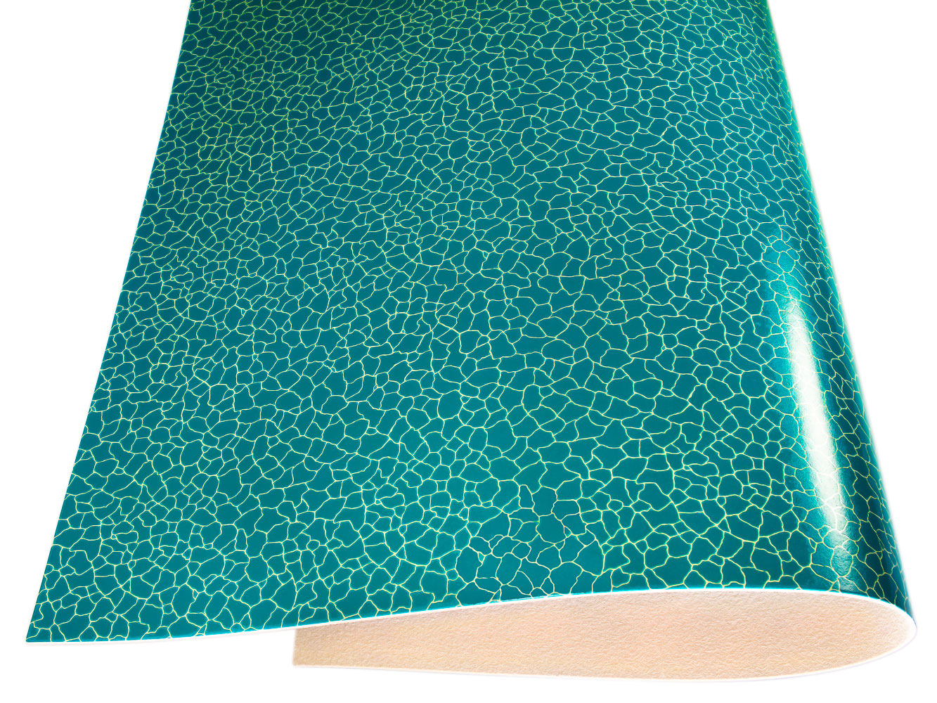 Vegetable tanned leather Russo zenith artenza light blue cracked