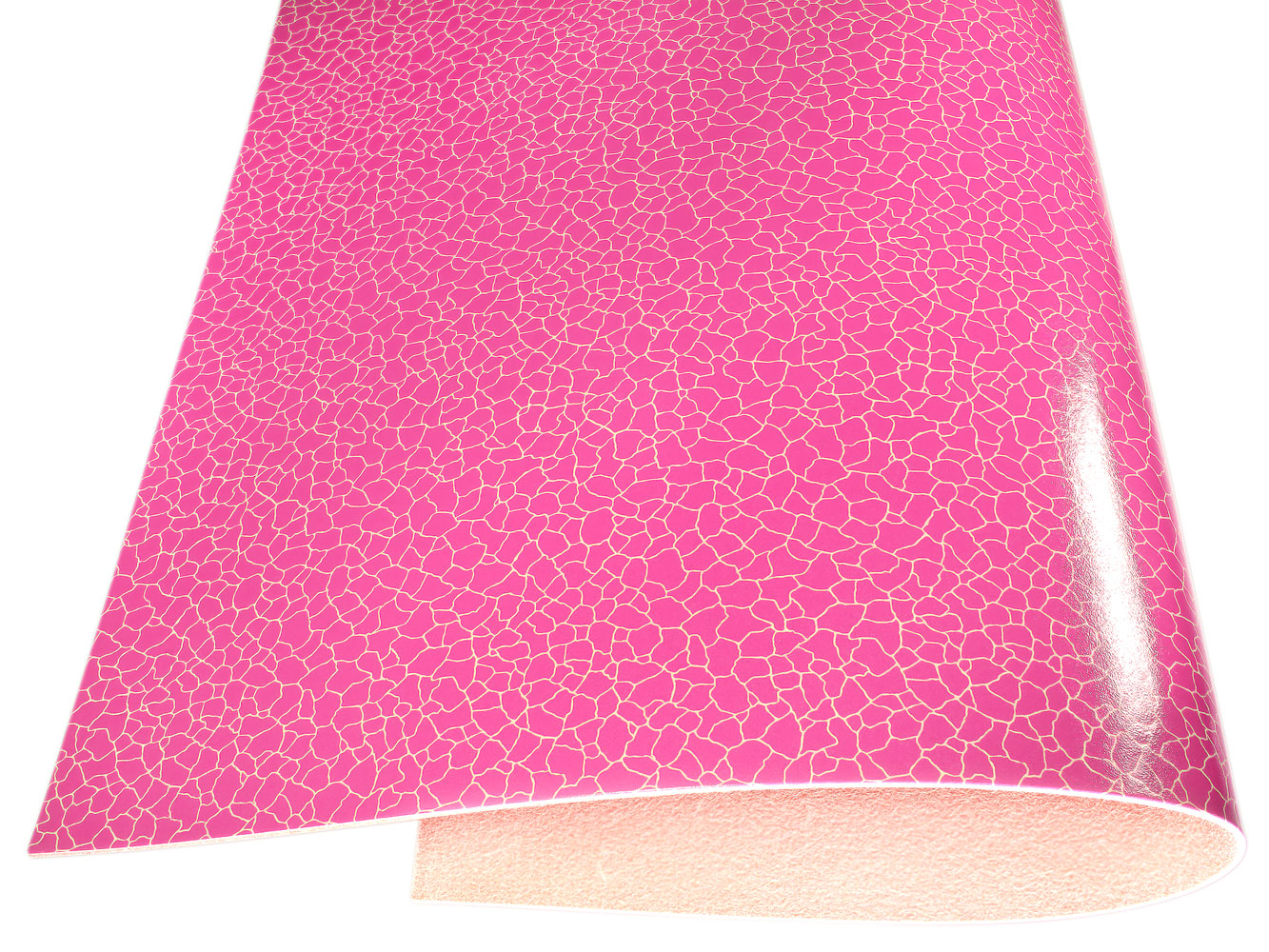 Vegetable tanned leather Russo zenith candy pink cracked