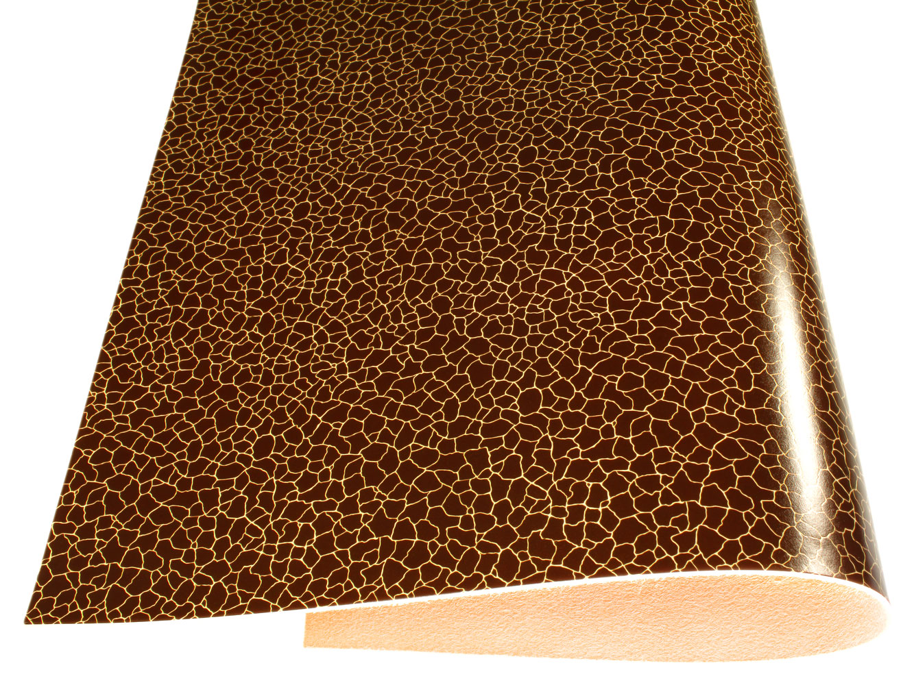 Vegetable tanned leather Russo zenith moreno brown cracked