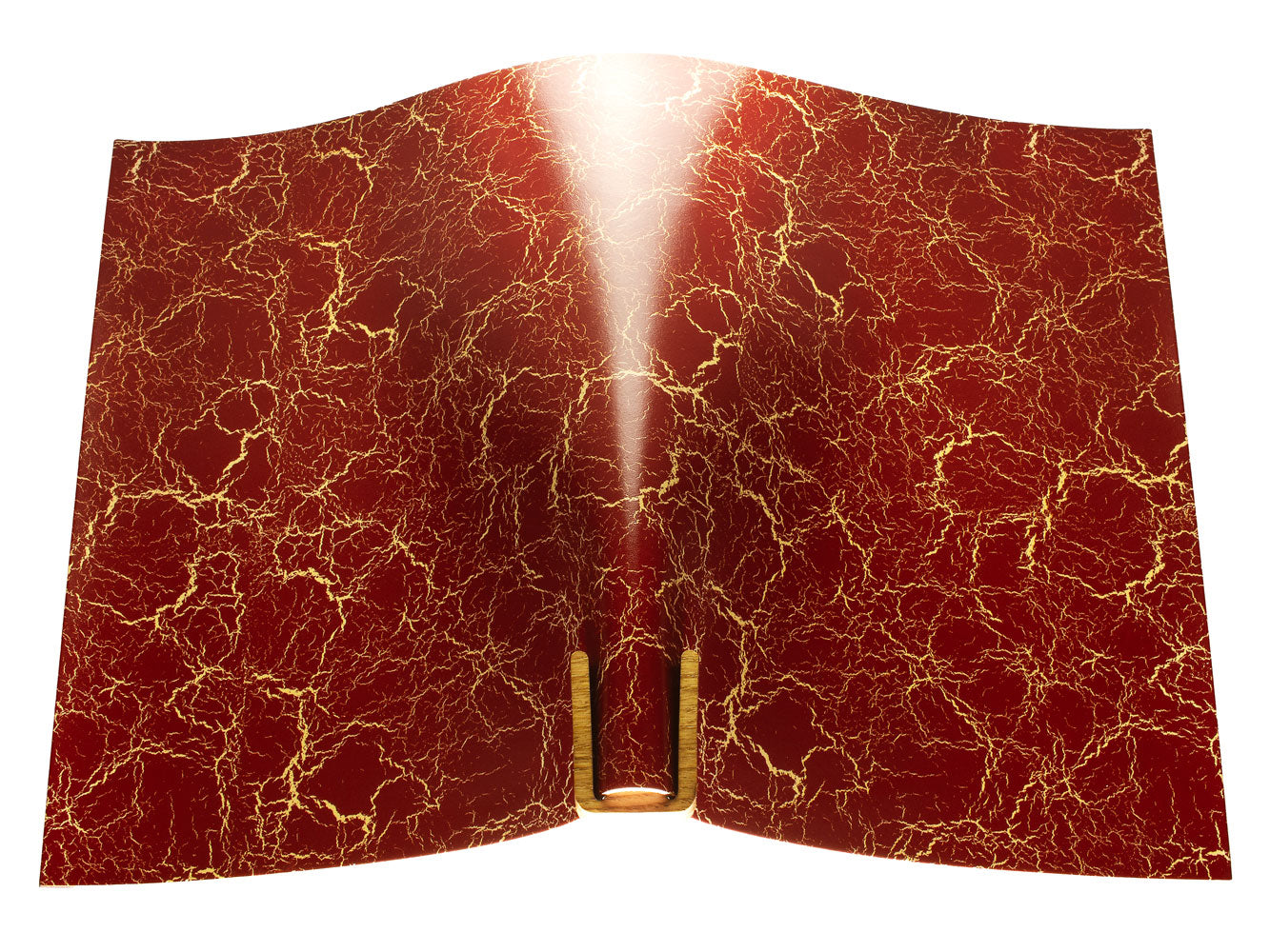 Vegetable tanned leather panel Russo crack rusty