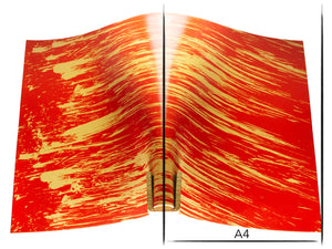 Vachetta leather panel Russo carrara catalina 